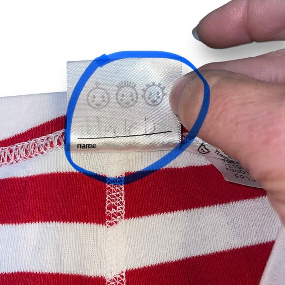 Hanna Andersson Kids 10 140cm Pajama Bottoms Joggers Stripe Loungewear Red Sleep - Picture 7 of 12